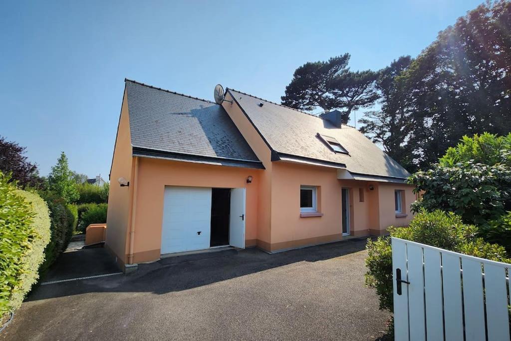 Kerlean, Plage Des Sables Blancs A 700M! Concarneau Exteriör bild
